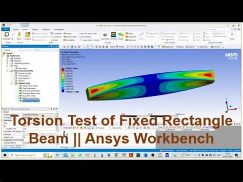 torsion test in ansys|ansys workbench.